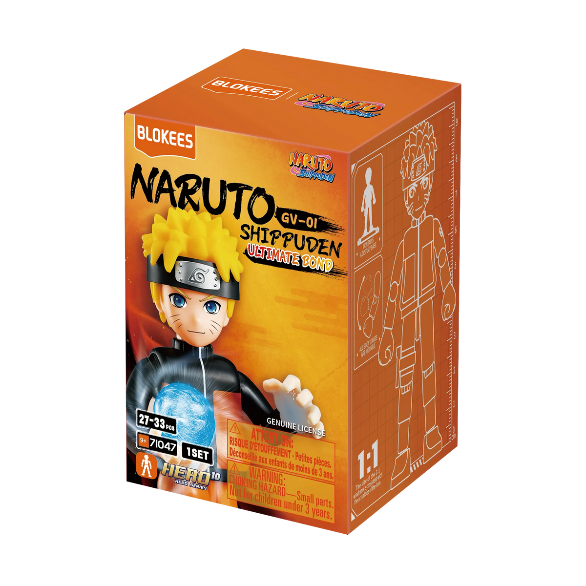 NARUTO Galaxy Version 01 Ultimate Bond Blind Box | Blokees